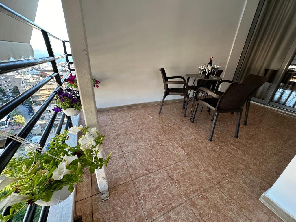 Posezení v ubytování Suites Kozi