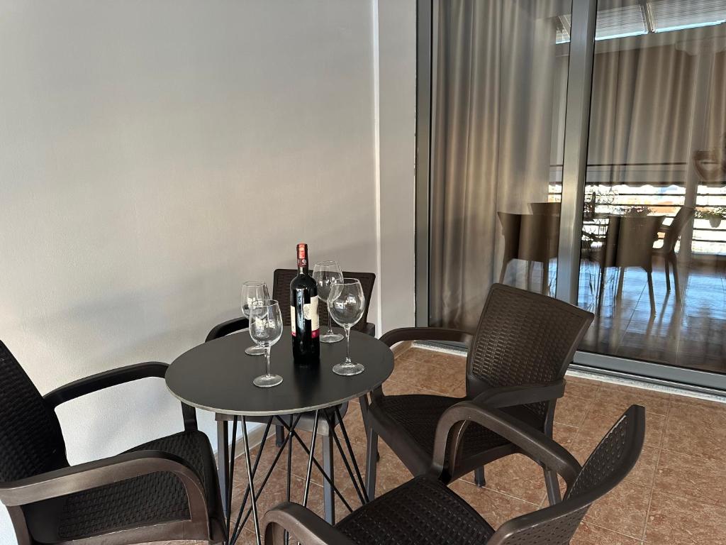 Posezení v ubytování Suites Kozi