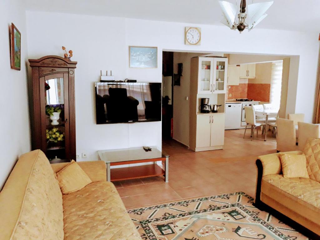 Posezení v ubytování Villa Asel