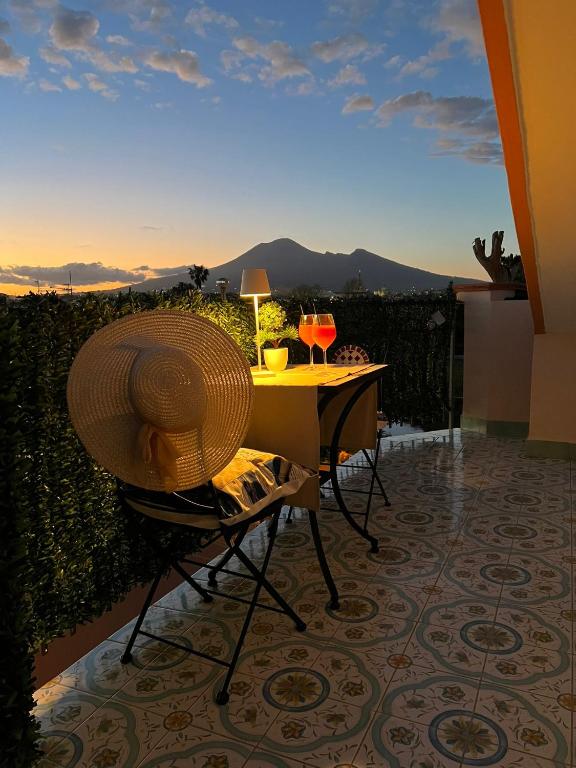 Nespecifikovaný výhled na hory nebo výhled na hory při pohledu z bed and breakfast