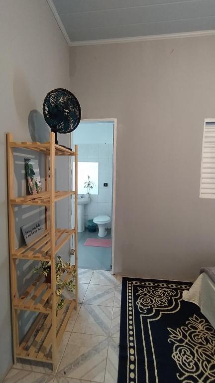 Postel nebo postele na pokoji v ubytování Hostel do Cerrado