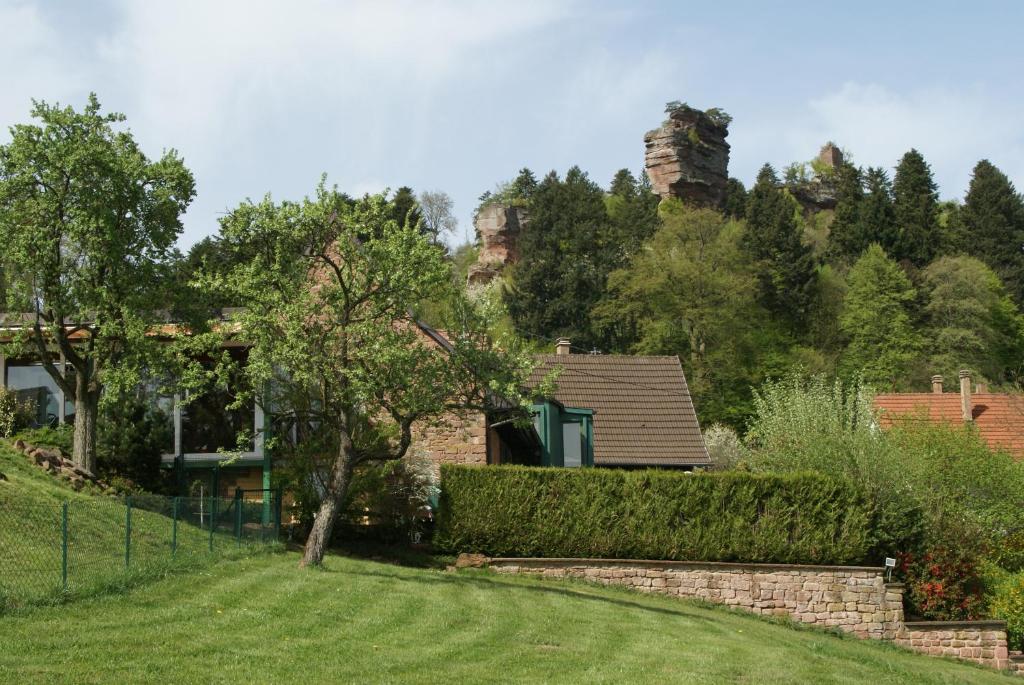 Zahrada ubytování Gîte du Windstein