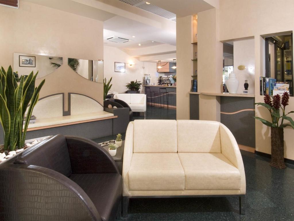 Posezení v ubytování Hotel Alba