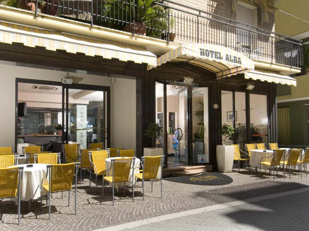 Posezení v ubytování Hotel Alba