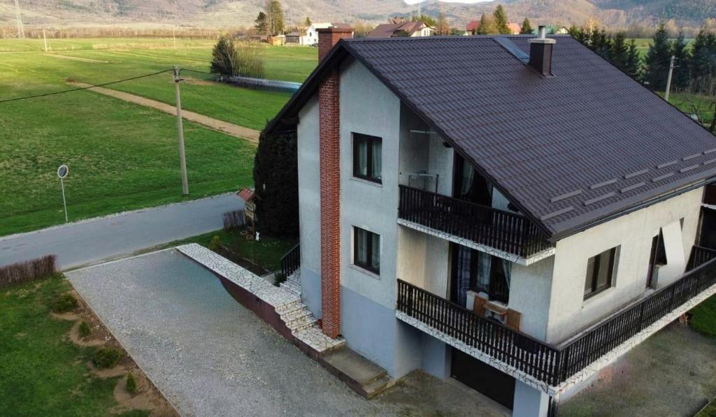Budova, kde se apartmán nachází