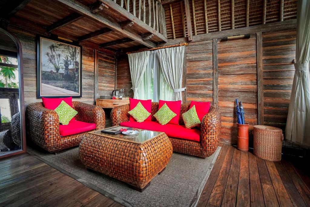 De Klumpu Bali Eco Tradi Stay - Suite Con Vista De Campo De Arroz