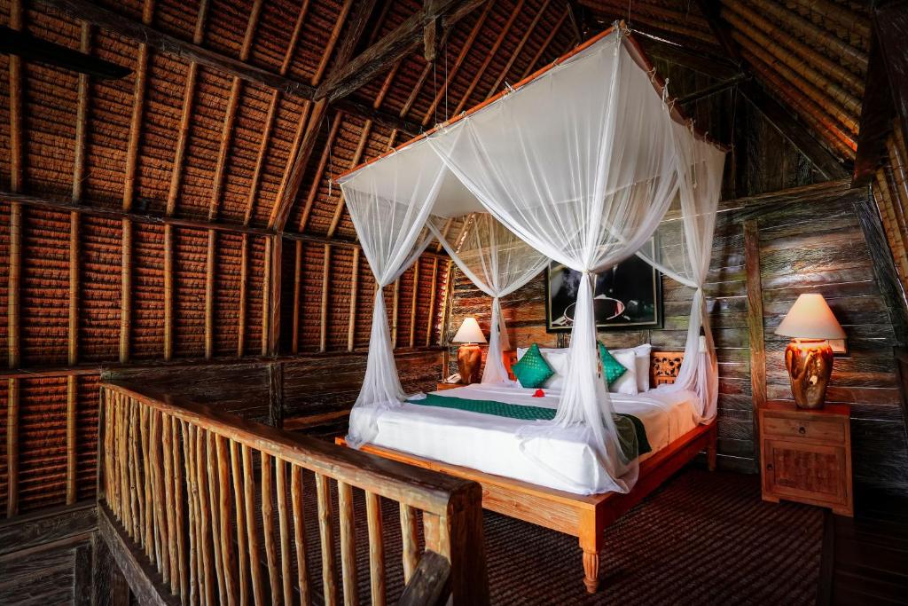 De Klumpu Bali Eco Tradi Stay - Suite Familiar Con Vista De Campo De Arroz