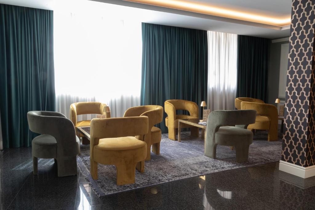 Posezení v ubytování Hotel Santa Maura