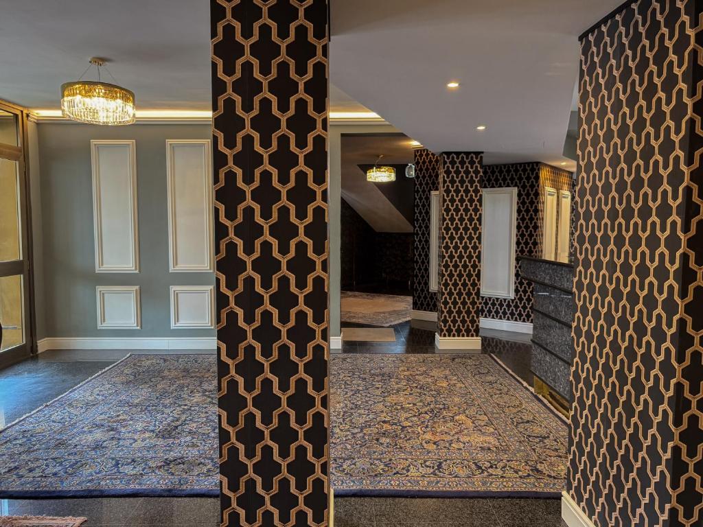 Koupelna v ubytování Hotel Santa Maura