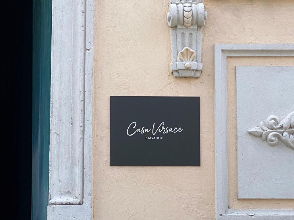Certifikát, hodnocení, plakát nebo jiný dokument vystavený v ubytování Casa Versace Salvador - Colonial House