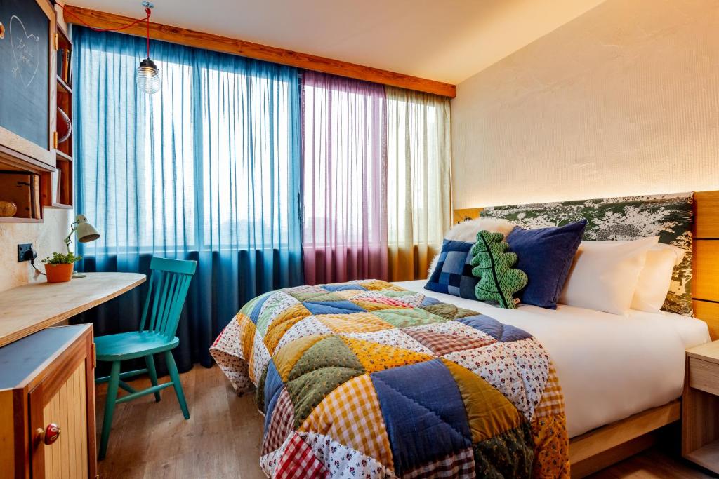 Postel nebo postele na pokoji v ubytování Treehouse Hotel Manchester