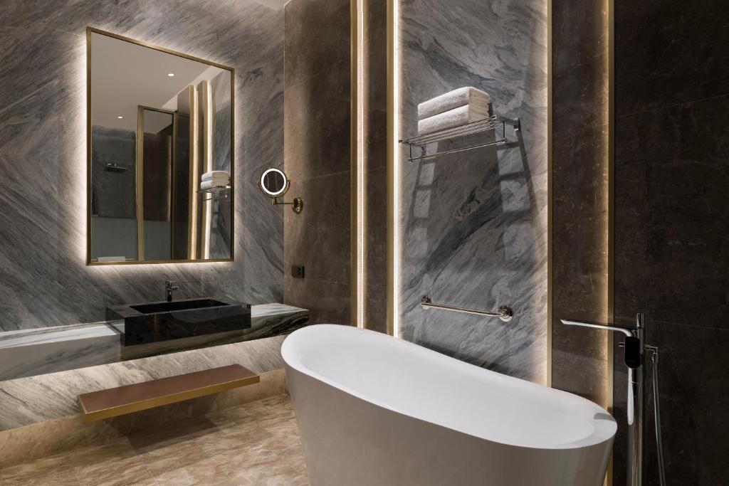 Kopalnica v nastanitvi Velero Hotel Doha Lusail
