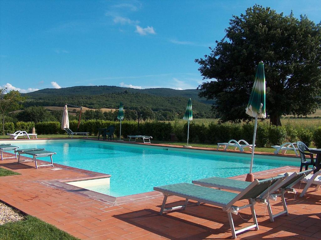 Bazén v ubytovaní Borgo Il Villino alebo v jeho blízkosti