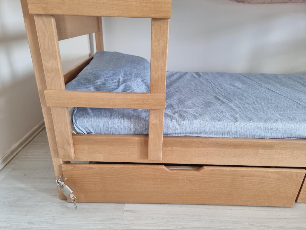 Postel nebo postele na pokoji v ubytování Bgd Downtown Hostel