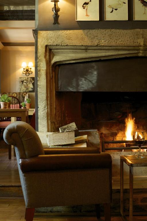 Uma área de estar em The Bay Tree Hotel