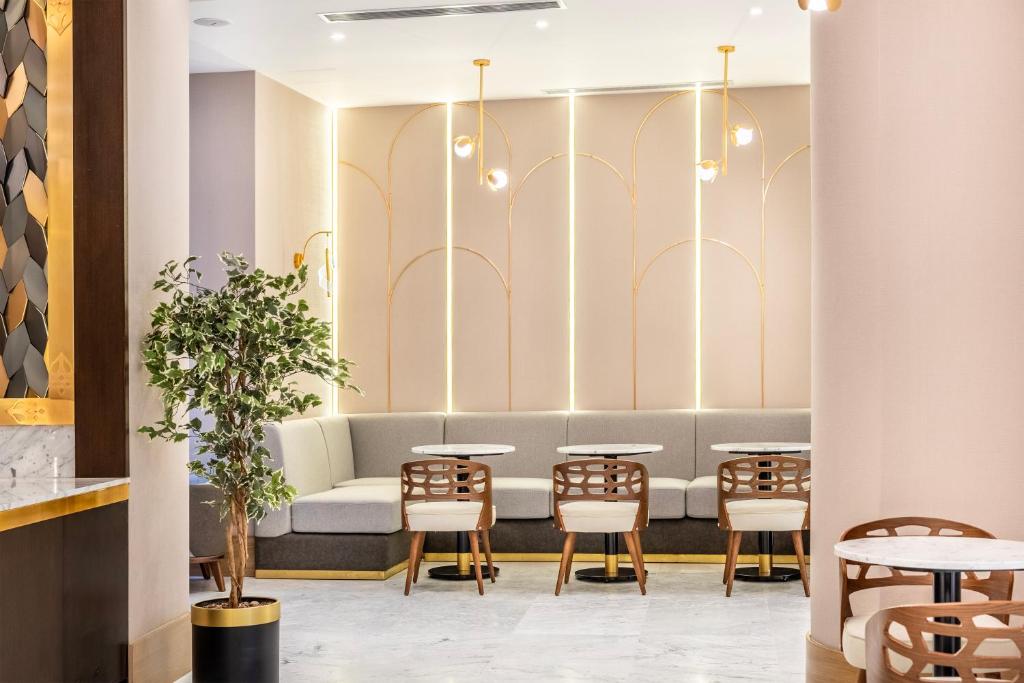 Posezení v ubytování Hotel Bristol