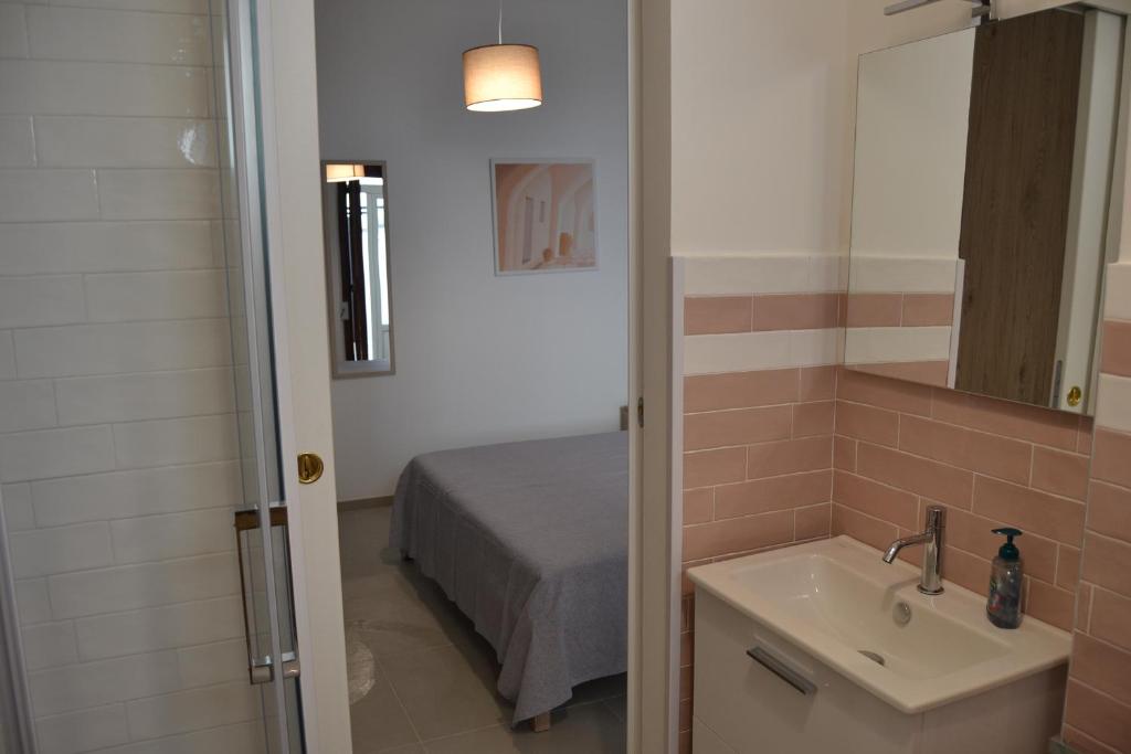Koupelna v ubytování Redipuglia Apartment