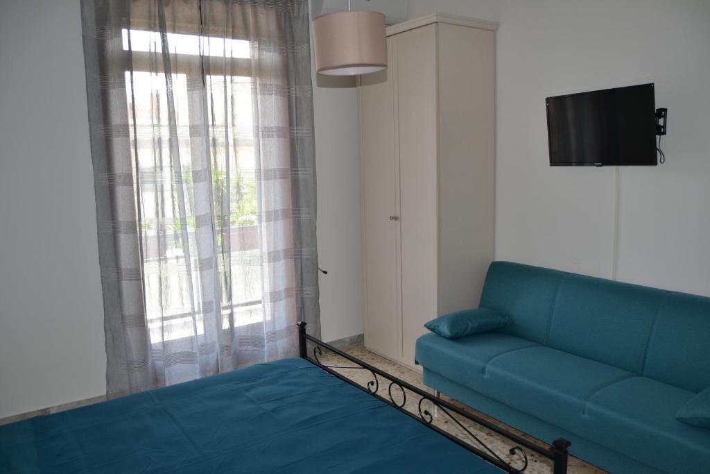 TV a/nebo společenská místnost v ubytování Redipuglia Apartment