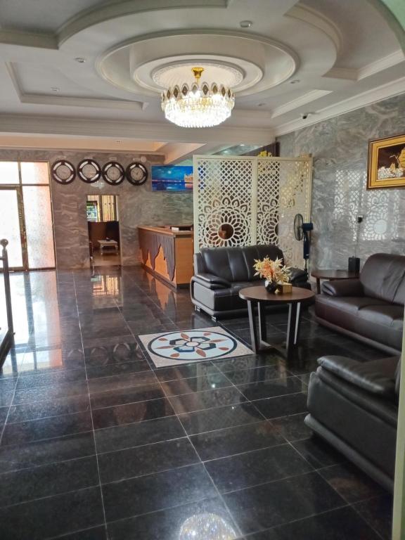 Χώρος καθιστικού στο Otk's Apartment