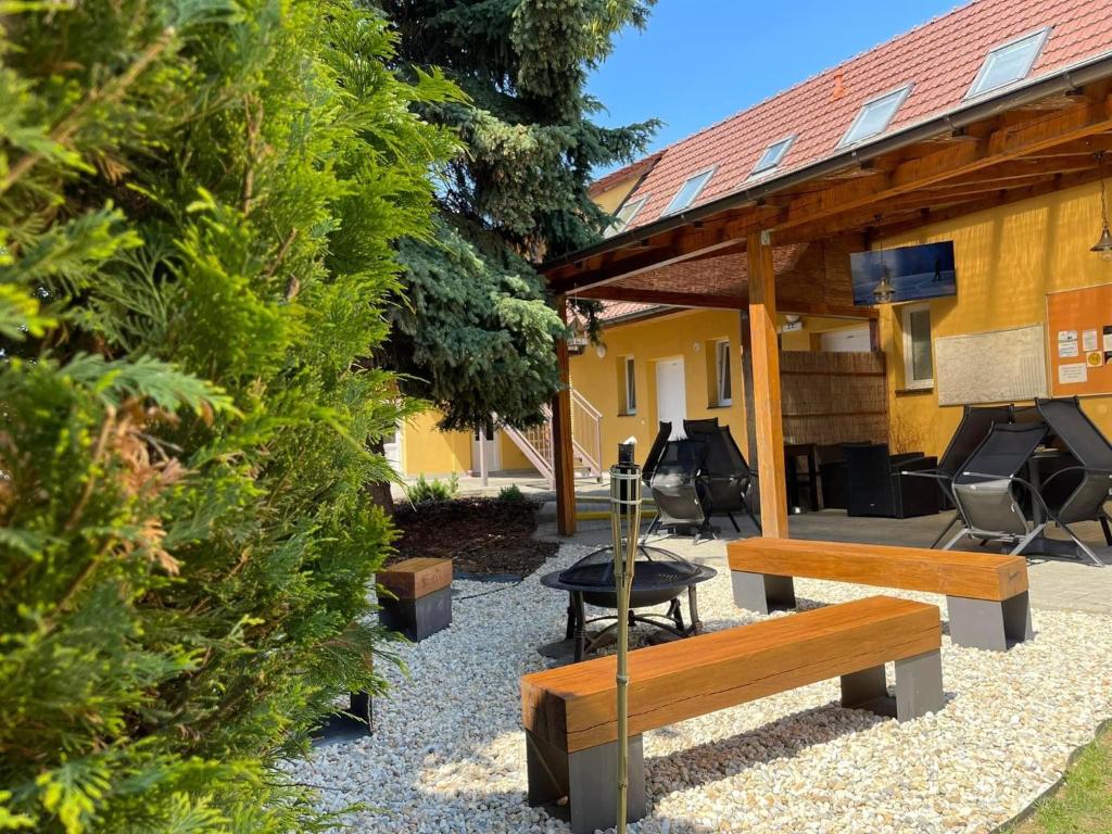 Budova, kde se penzion nachází
