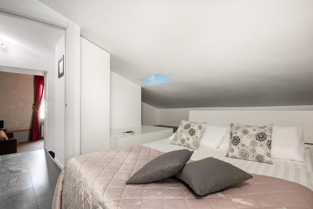 Postel nebo postele na pokoji v ubytování Asso Residence Narni