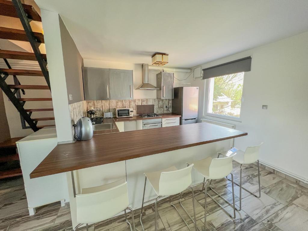 Kuchyňa alebo kuchynka v ubytovaní MIHI APARTMAN