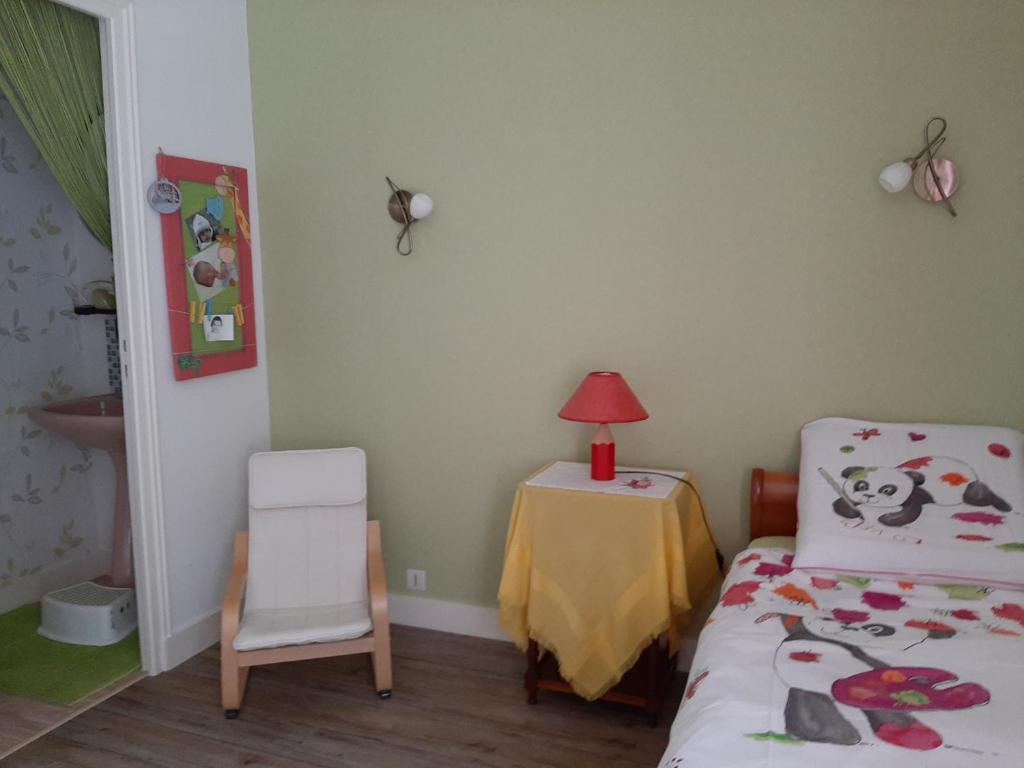 Postel nebo postele na pokoji v ubytování A la Volette