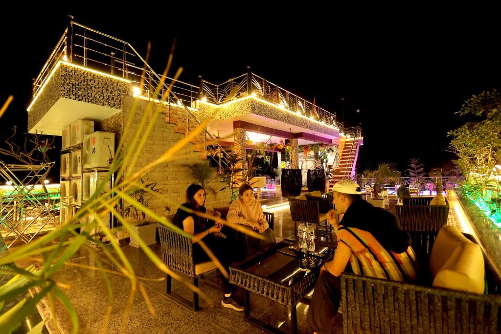Balkón nebo terasa v ubytování Aman Homestay, A Boutique Hotel