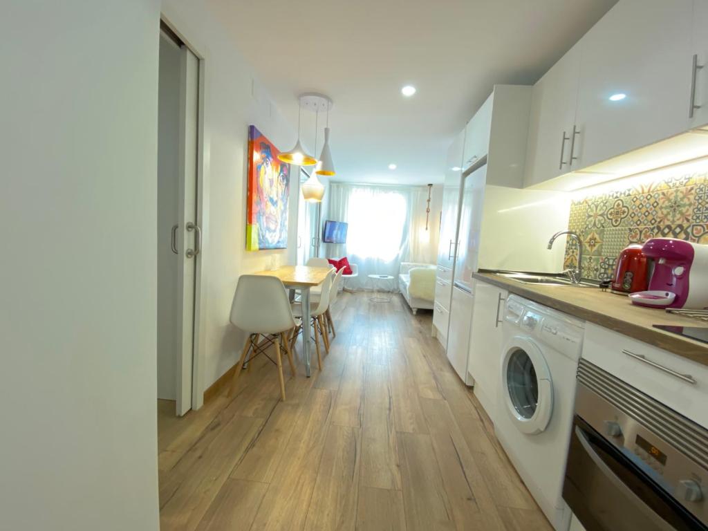 A kitchen or kitchenette at Besos Beach Gem II By MyRentalHost