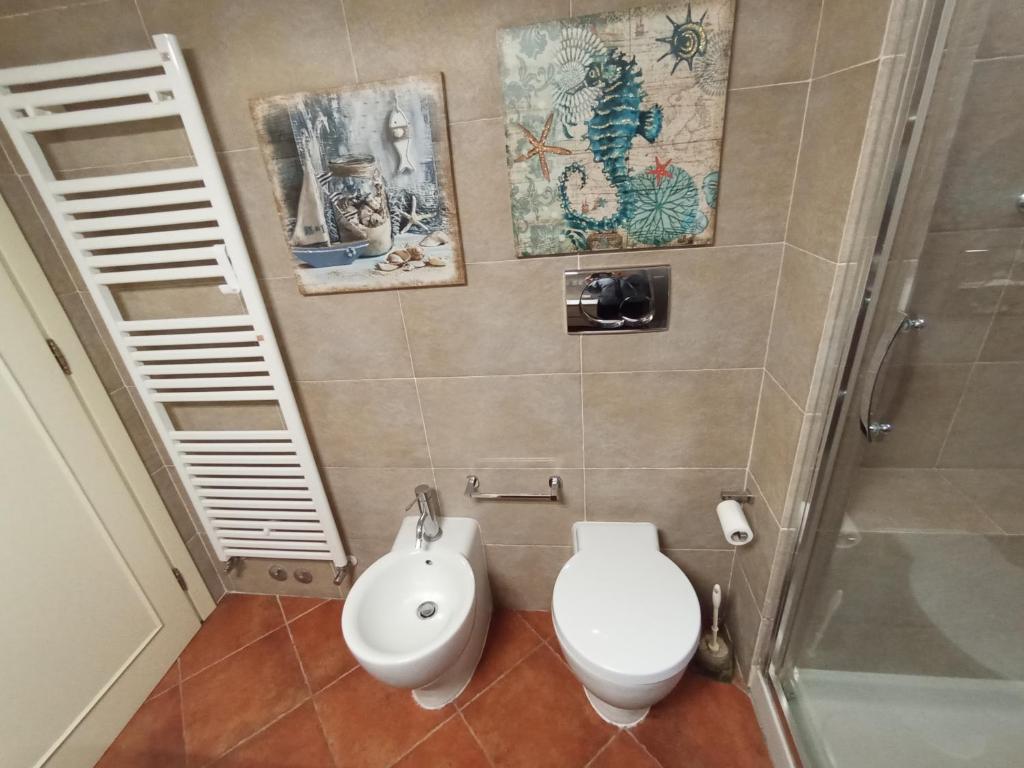 Koupelna v ubytování Pontedera Toscana