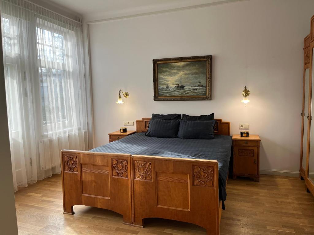 Postel nebo postele na pokoji v ubytování Supeluse Villa