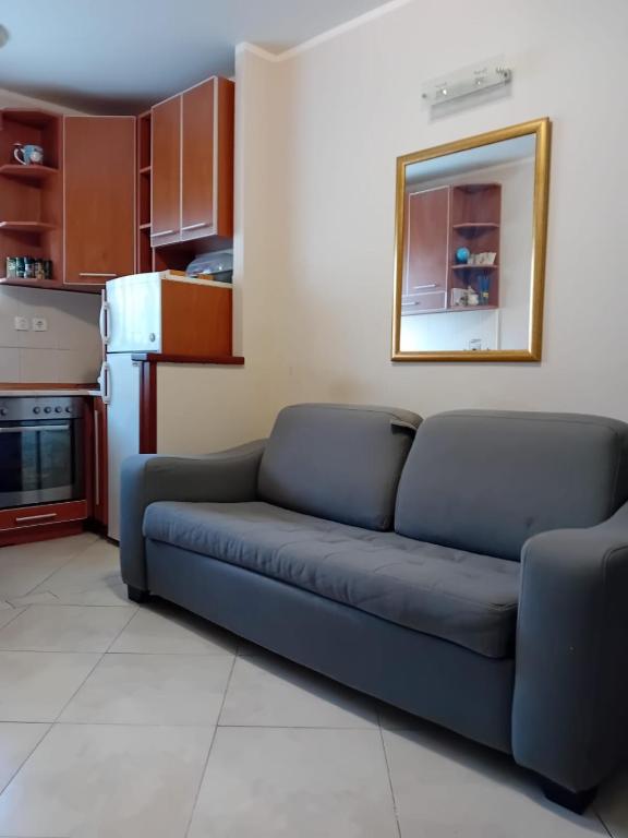 Kuchyň nebo kuchyňský kout v ubytování Luna Apartman