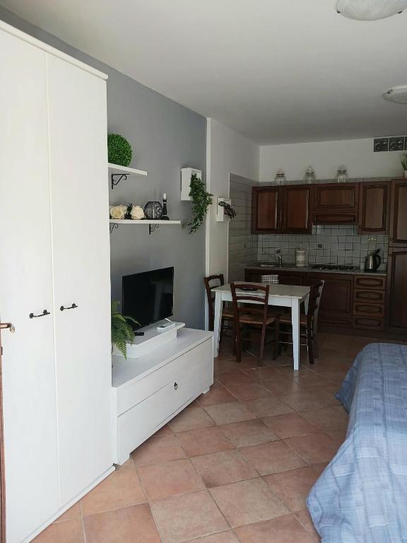 Kuchnia lub aneks kuchenny w obiekcie La casina delle Sorgentelle