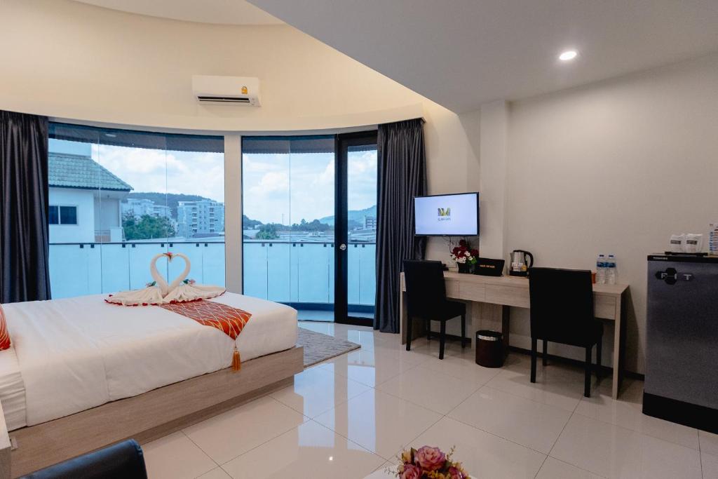 SUBANAN Hotel and Residence, Hatyai - โรงแรมทรัพย์อนันต์ เรสซิเด้นซ์ หาดใหญ่ - Deluxe King Room