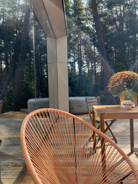 Balkón nebo terasa v ubytování TinyOne 1.0 seaside minivilla
