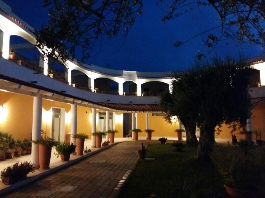 Zahrada ubytování Pitagora Residence