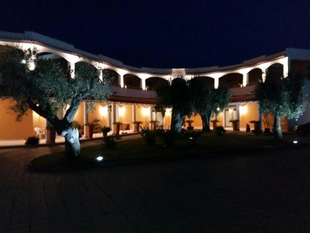Zahrada ubytování Pitagora Residence
