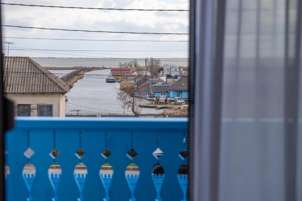 Balkón nebo terasa v ubytování Pensiunea MATRIOSKA