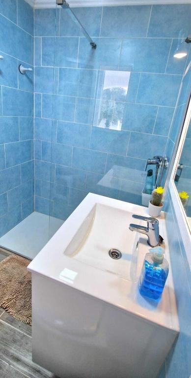 Koupelna v ubytování Apartamento Castellsol 105.