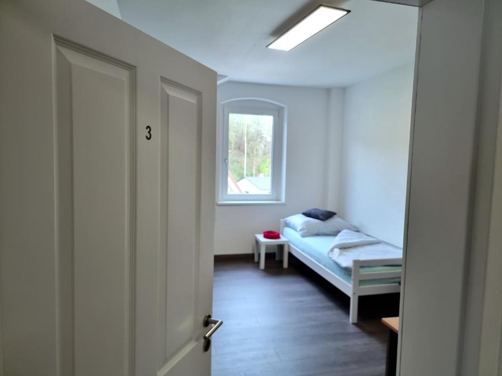 Postel nebo postele na pokoji v ubytování Rentcenter79