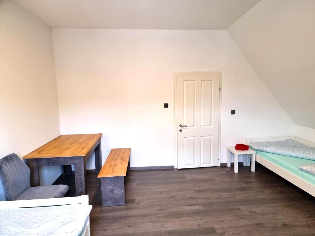 Postel nebo postele na pokoji v ubytování Rentcenter79