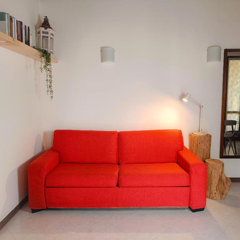 Posezení v ubytování Picnic Apartment