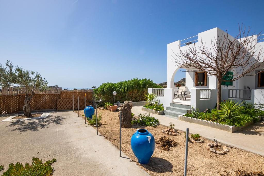 Zahrada ubytování Perama Hotel, Karpathos