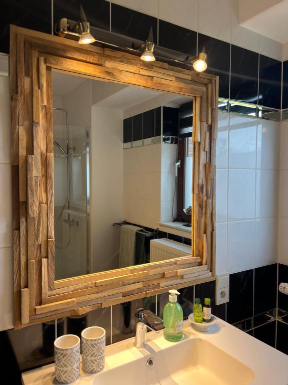 Koupelna v ubytování B&B au 27
