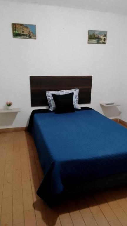 Postel nebo postele na pokoji v ubytování HABITACION EL VIAJERO
