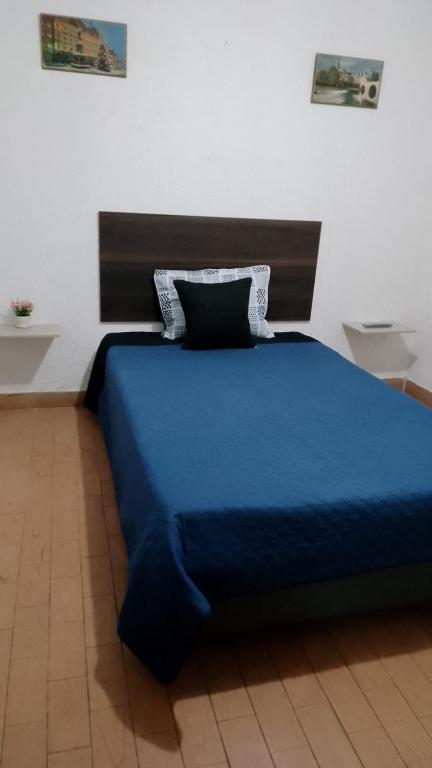 Postel nebo postele na pokoji v ubytování HABITACION EL VIAJERO