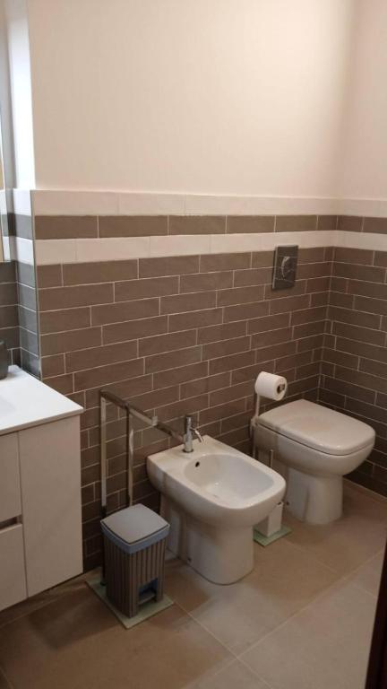 Koupelna v ubytování Redipuglia Apartment