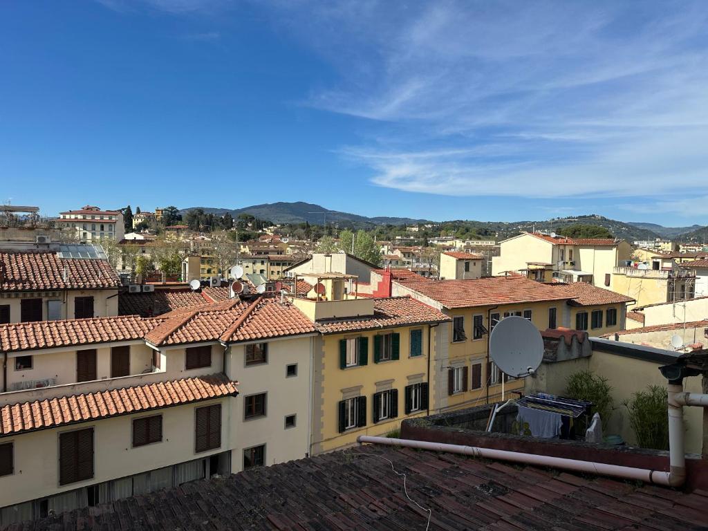 widok na miasto z dachu budynku w obiekcie Freedom Apartment we Florencji