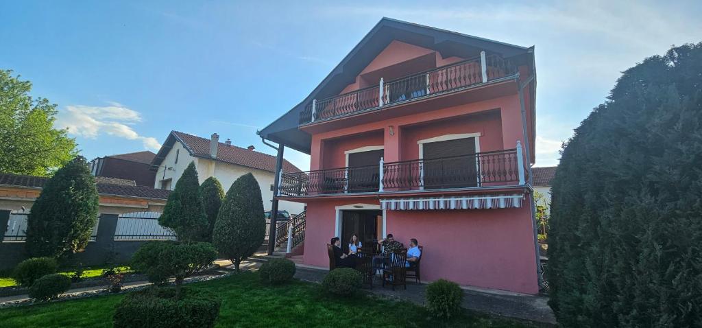 Budova, kde se apartmán nachází