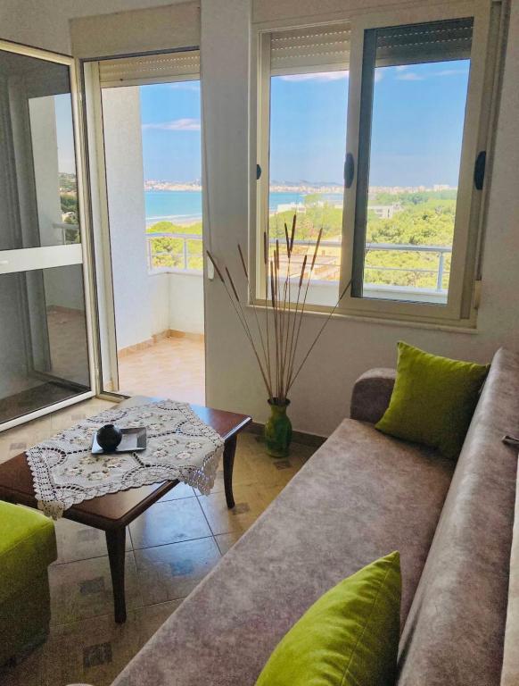 Posezení v ubytování LunaSol seaside Apartments